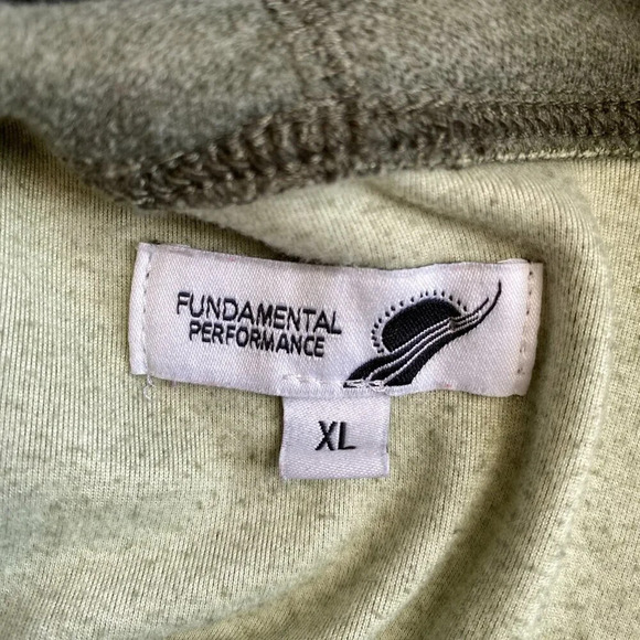 Fundamental Coast Women's XL Andrea Cowl Pullover Sweatshirt Thumbholes in Green - Picture 15 of 16